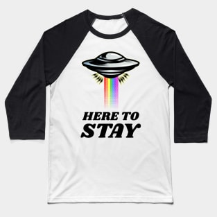 Alien - Here to Stay Baseball T-Shirt